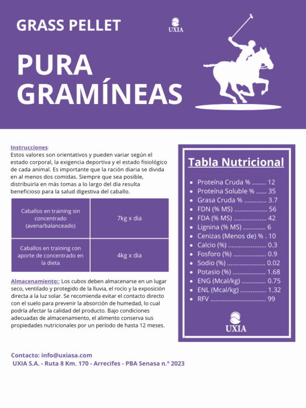 Grass Pellet Pura Gramínea - Image 2
